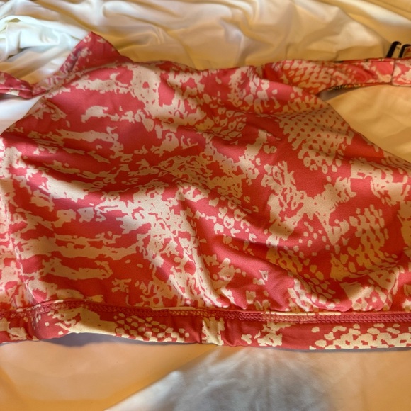 Maaji Reversible Floral / Animal Print Pink Bikini Set - Picture 8 of 9